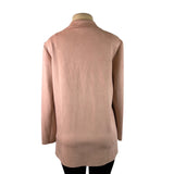 Charter Club Womens Pink Open-Front Blazer Large Lightweight Pockets