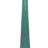 Vineyard Vines Mens Green Silk Candy Cane Patterned Tie