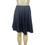 Banana Republic Women's Accordion Black Elastic Waist Skirt Sz L - NWT