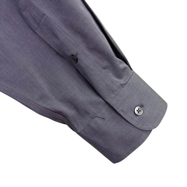 Nordstrom Mens Blue Cotton Button-Down Dress Shirt Size 17 1/2 34