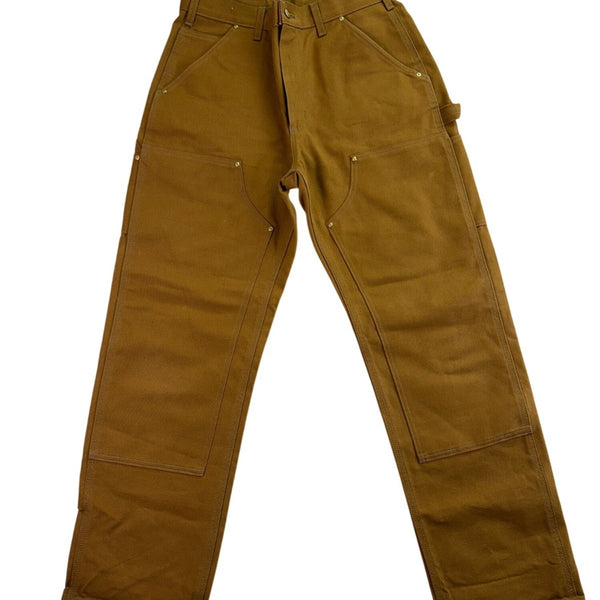 Carhartt Mens Brown Work Pants Loose Original Fit Durable Utility Sz 32x32