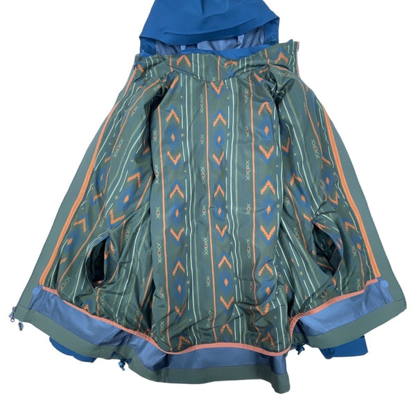 Territory Ahead Men's Blue Olive and Orange 3 in 1 Jacket Sz L