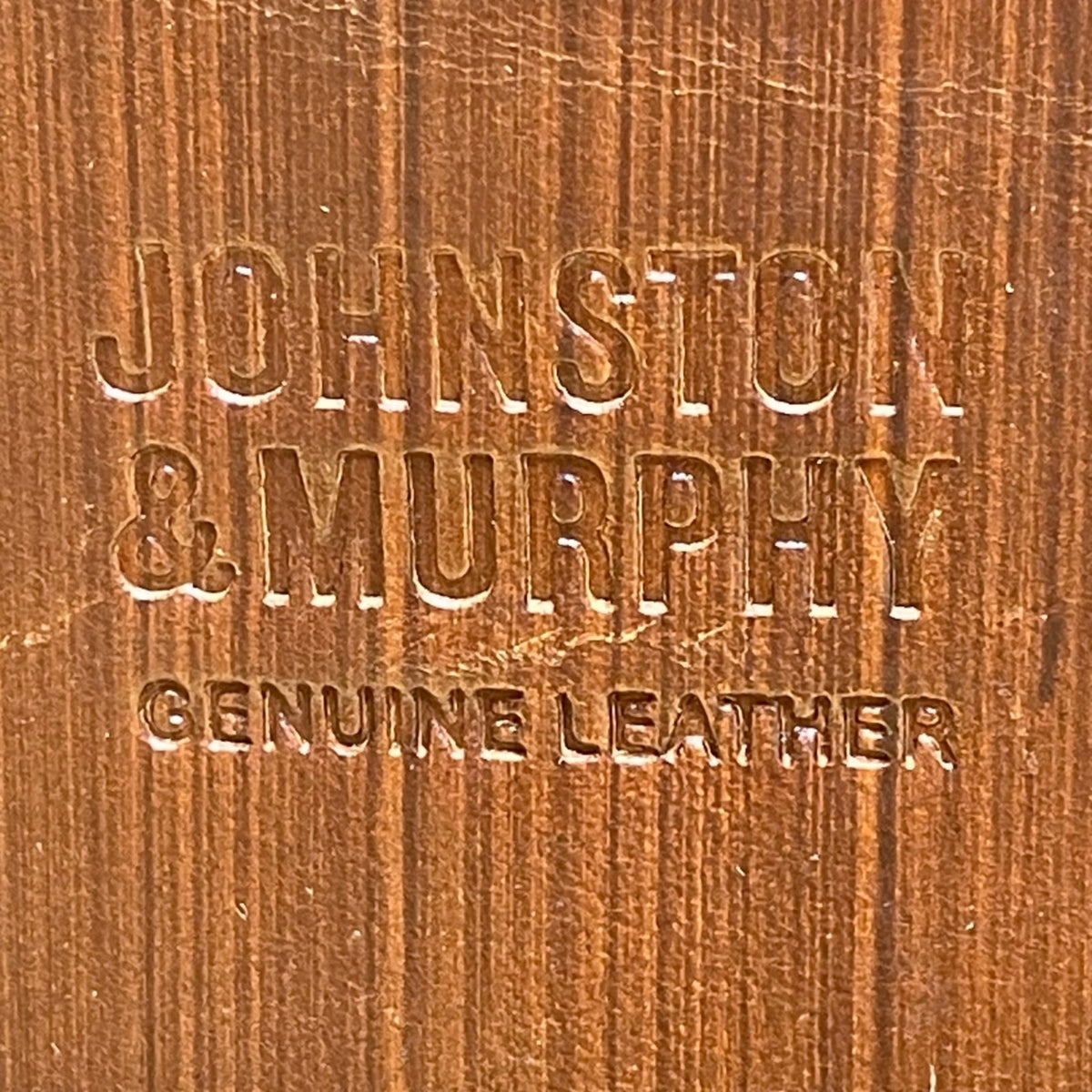 Johnston & Murphy Men’s Black Leather Lace-Up Dobson Moc Toe Oxfords Size 12W