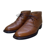 Crockett & Jones Men’s Brown Leather Lace-Up  Chiltern Chukka Boots Size 9D