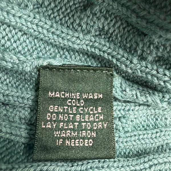 Lauren Ralph Lauren Womens Cable Knit Sweater V-Neck Pullover Sz XL