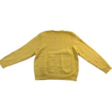 Polo Ralph Lauren Mens Yellow Crewneck Sweater Classic Knit Sz XXL