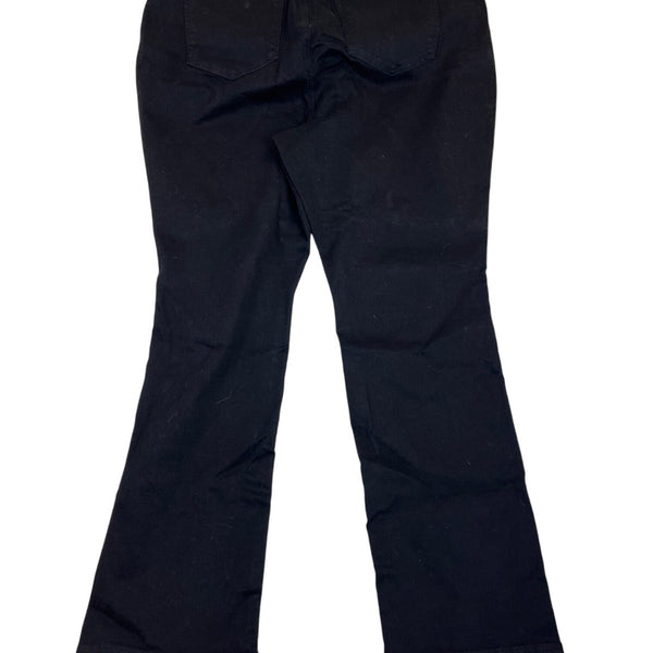 NYDJ Womens Black Denim Straight Leg Jeans  High Rise Tummy Control Sz 22W- New