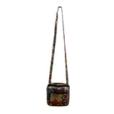 Vera Bradley Women’s Multicolor Quilted Floral Adjustable Strap Crossbody Bag