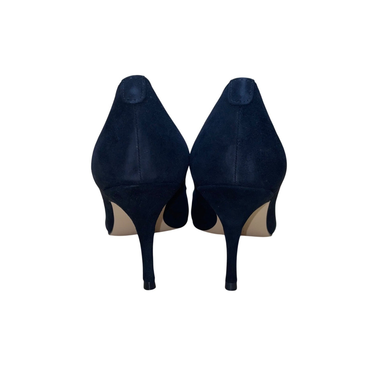 Ivanka Trump Women’s Black Suede Leather Pointy Toe Boni Heels Size 9.5M