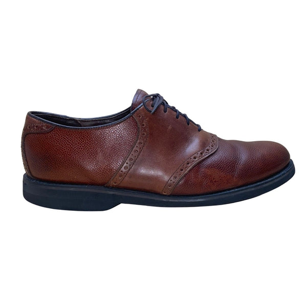 Dexter Men’s Brown Leather Lace-Up Brogue Oxford Dress Shoes Size 12 M