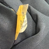 Vince Camuto Women's Black Sleeveless Dress Jeweled Shoulders Back Zipper Size 4