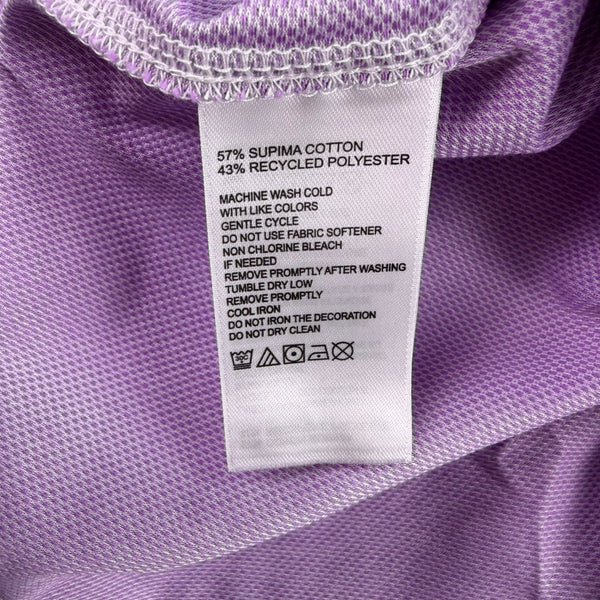 Tommy Bahama Men’s Solid Purple Short Sleeve Button-Up Shirt Sz XL