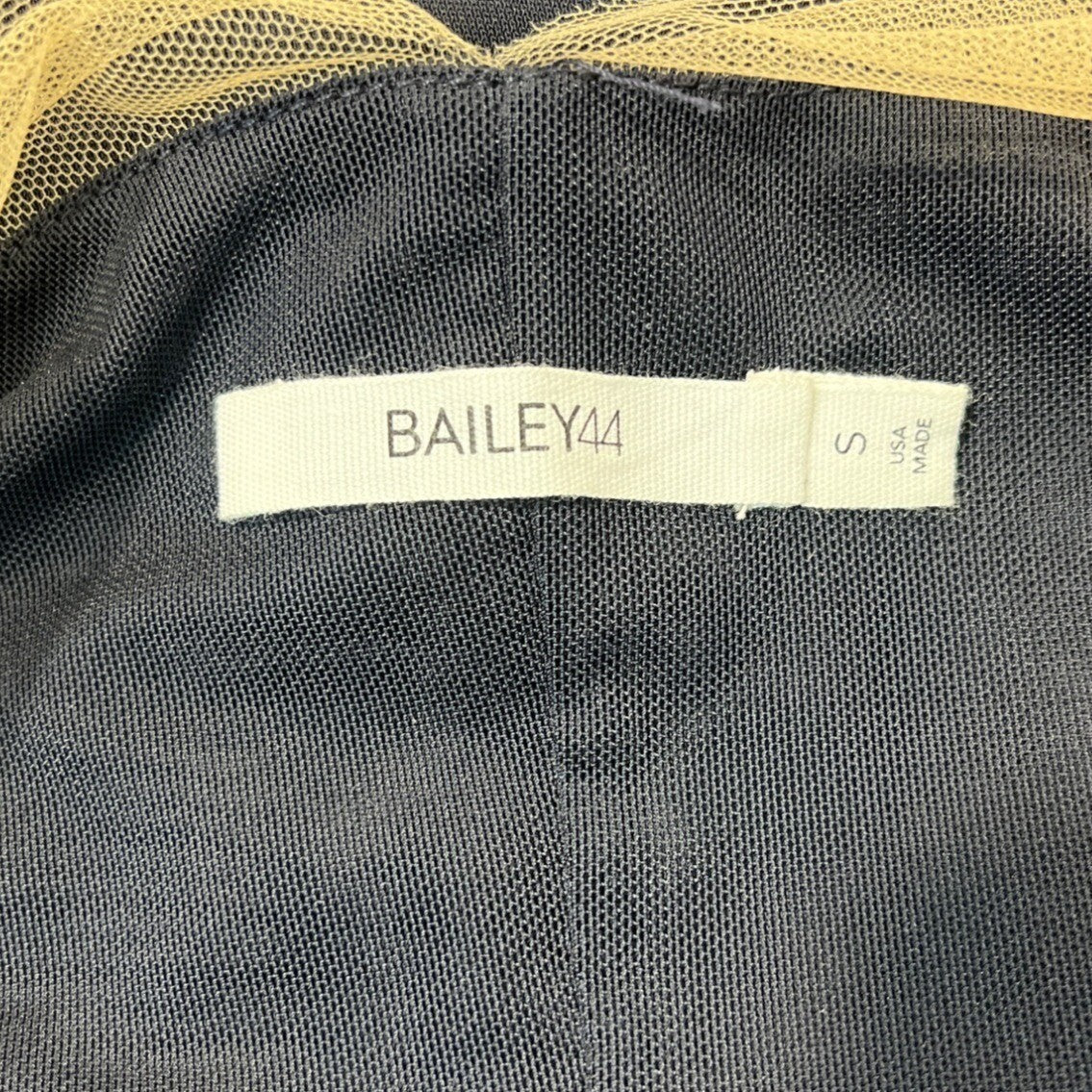 Bailey44 Women’s Navy Blue Haltered Loose Fit Shirt Sz S