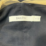 Bailey44 Women’s Navy Blue Haltered Loose Fit Shirt Sz S