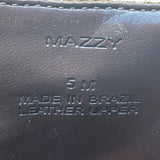 Donald Pliner Women’s Brown Suede Embossed Strap Mazzy Western Mules Size 5M