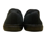 Superdry Men’s Black Canvas Rubber Toe Low Top No.01 Flat Sneakers Size 10