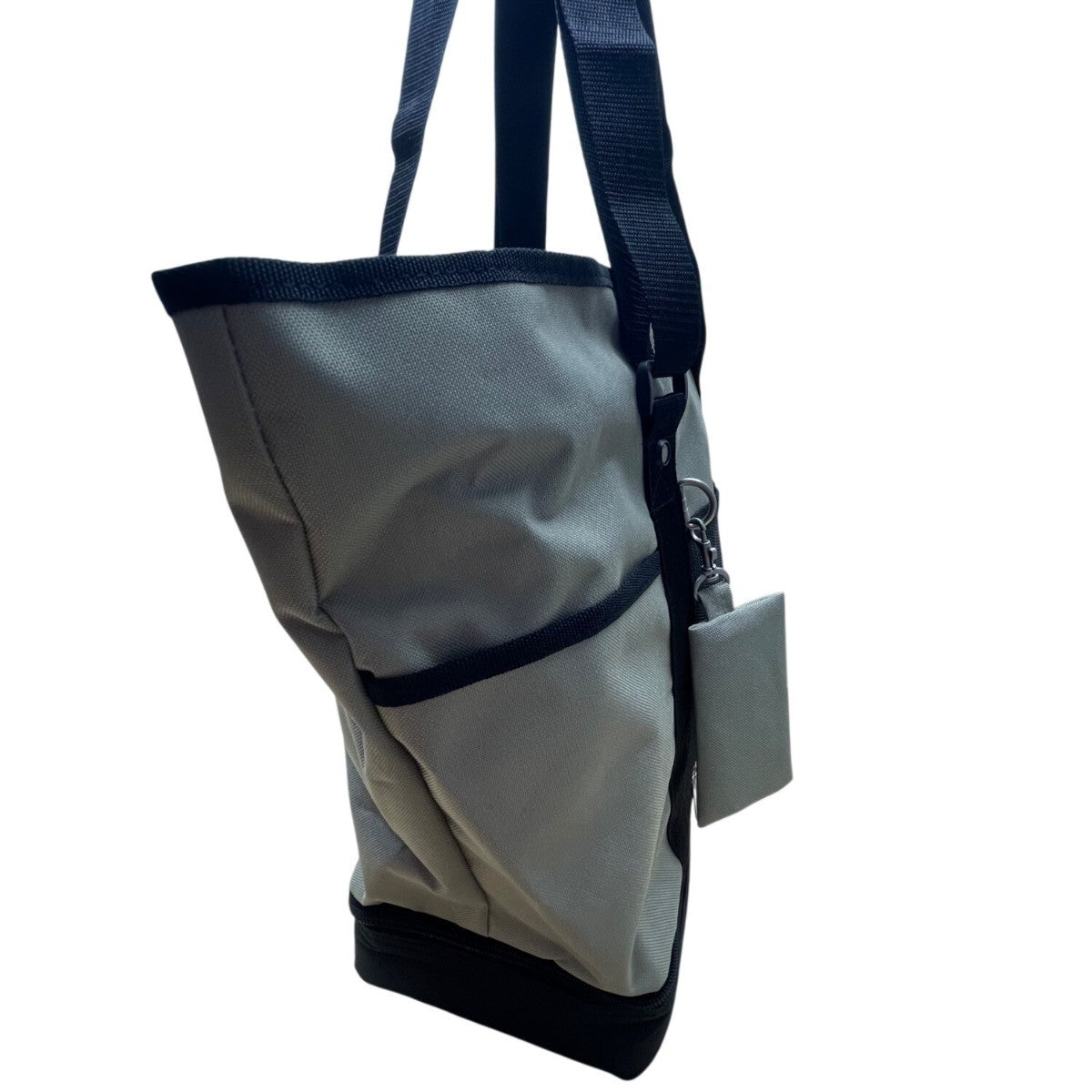 Everest Unisex Green & Black Canvas With Bottom Pocket Insulation Tote Bag