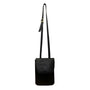 Tignanello Women’s Black Genuine Leather Adjustable Strap Gold Zip Crossbody Bag