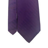 Robert Talbott Mens Purple Silk Tie Herringbone Pattern Handcrafted In USA Class