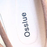 Osslue Women's Brown Suede Loafers Comfortable Lightweight Penny Slip-On Sz 8.5