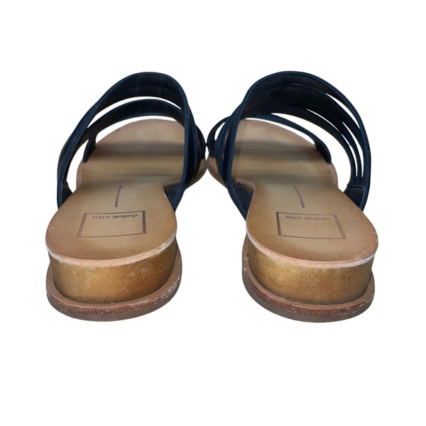 D Vita Women’s Black Multi Stella Pais Slide Sandals Size 9M