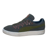 Puma Women’s Green Suede With Rose Gold Eyelets Lace-Up XL Lace VR Sneakers Sz 6