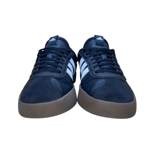 Adidas Men’s Black & White VL Court 3.0 Cap Toe Classic Sneakers Size 10US