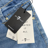 7 For All Mankind Paxtyn Girls Skinny Fit Jeans Blue Denim Size 14