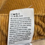 American Eagle Womens Mustard Yellow Corduroy Super Stretch Pants Size 0 R