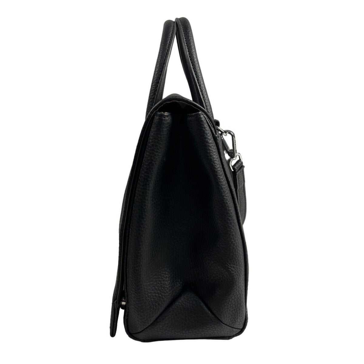 Matt And Nat Women's Adel Purity Black Vegan Leather Shoulder Crossbody Bag Sz M