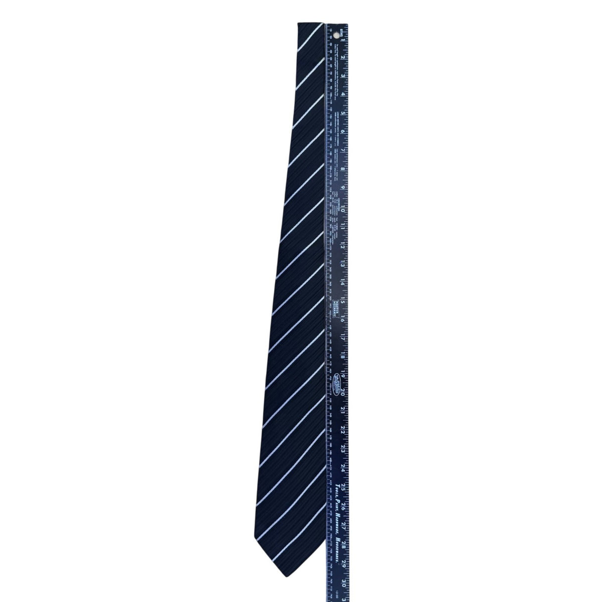 Joseph Abboud Mens Navy Striped 100% Silk Neck Tie Classic Pattern