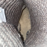 UGG Women’s Gray Knit Button-Up Fold-Over Design  Winter Boots Size 7