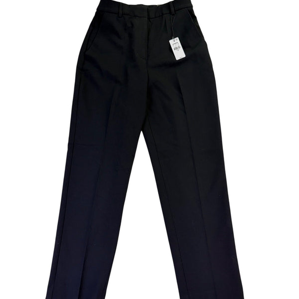 Express Womens Black Spandex Editor Dress Pants With Tags Size 2R