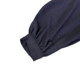 Zara Womens Navy Jumpsuit With Long Sleeves Belted Waist Size M