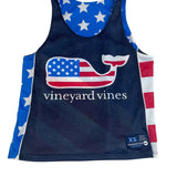Vineyard Vines Men’s Patriotic Mesh Tank Top With American Flag Sz XS