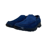 Realcomfort Women’s Navy Blue Suede Cushioned Sole Slip-On Loafers Size 10M