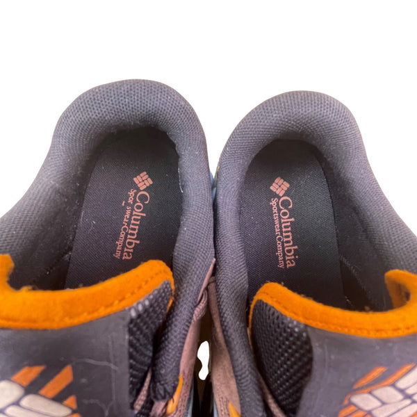 Columbia Men’s Black & Copper Suede & Mesh Outdoor Wildone Anthem Sneakers Sz 10