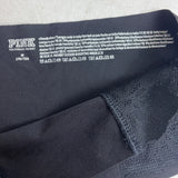 Pink Lace-Trim Cheekster Black Womens Underwear Size M- NEW