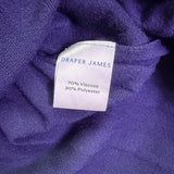 Draper James Womens Navy Pleated Dress With Red Trim Bow Accent Size M