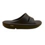 OOFOS Men’s Black Foam Lightweight Recovery Slide Sandals Size  M8/W10