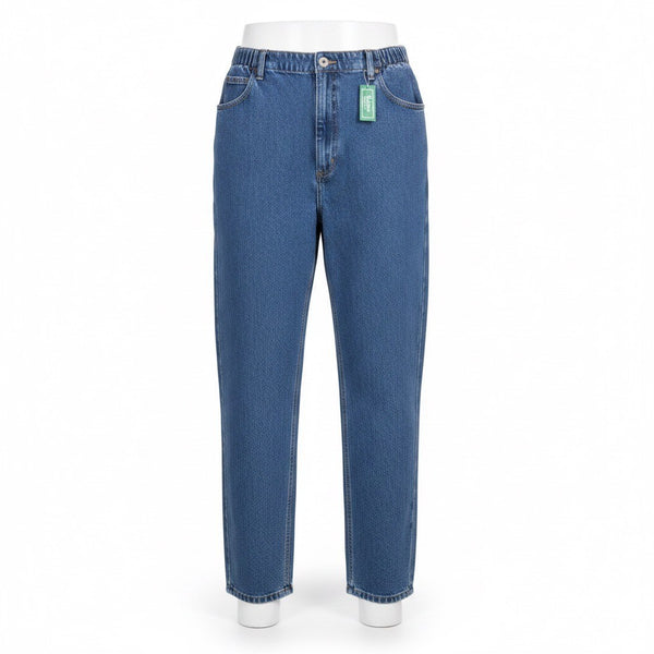 L.L.Bean Womens Blue Denim Jeans Original Fit With Relaxed Style Size 18