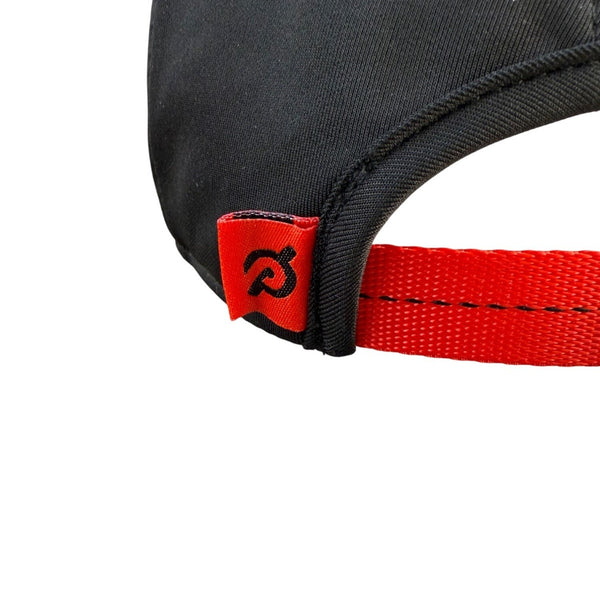 Peloton Mens Black Adjustable Baseball Style Logo Cap