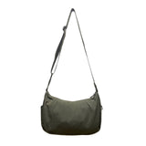 Athleta Women’s Green Nylon Adjustable Strap Anytime Crescent Crossbody Bag