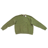 Orvis Mens Sage Supersoft Zipneck Sweatshirt With Ribbed Trim Size XXL