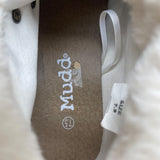 Mudd Women’s Gray Faux Suede & Sherpa Lined High Top Beyley Boots Size 7.5