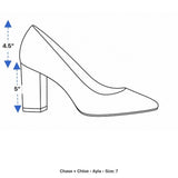 Chase + Chloe LA Women’s Gold Ankle Strap Ayla Platform Heels Size 7