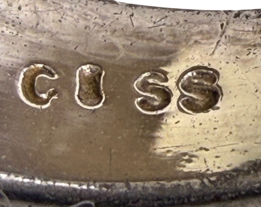 Sterling Silver Womens Blue Glass Gemstone Ring Polished Oval Cut 925 Sz 6