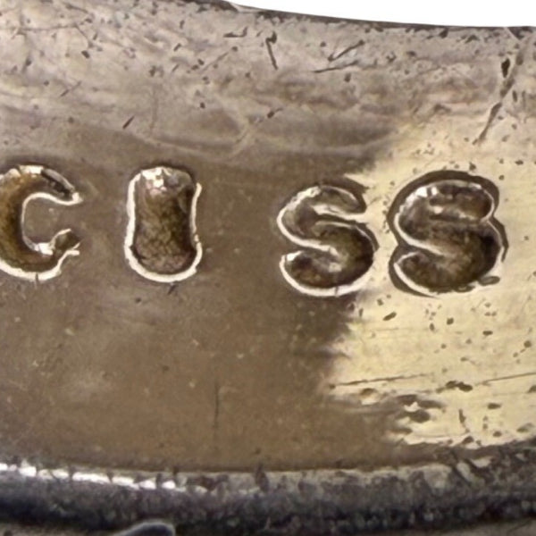 Sterling Silver Womens Blue Glass Gemstone Ring Polished Oval Cut 925 Sz 6