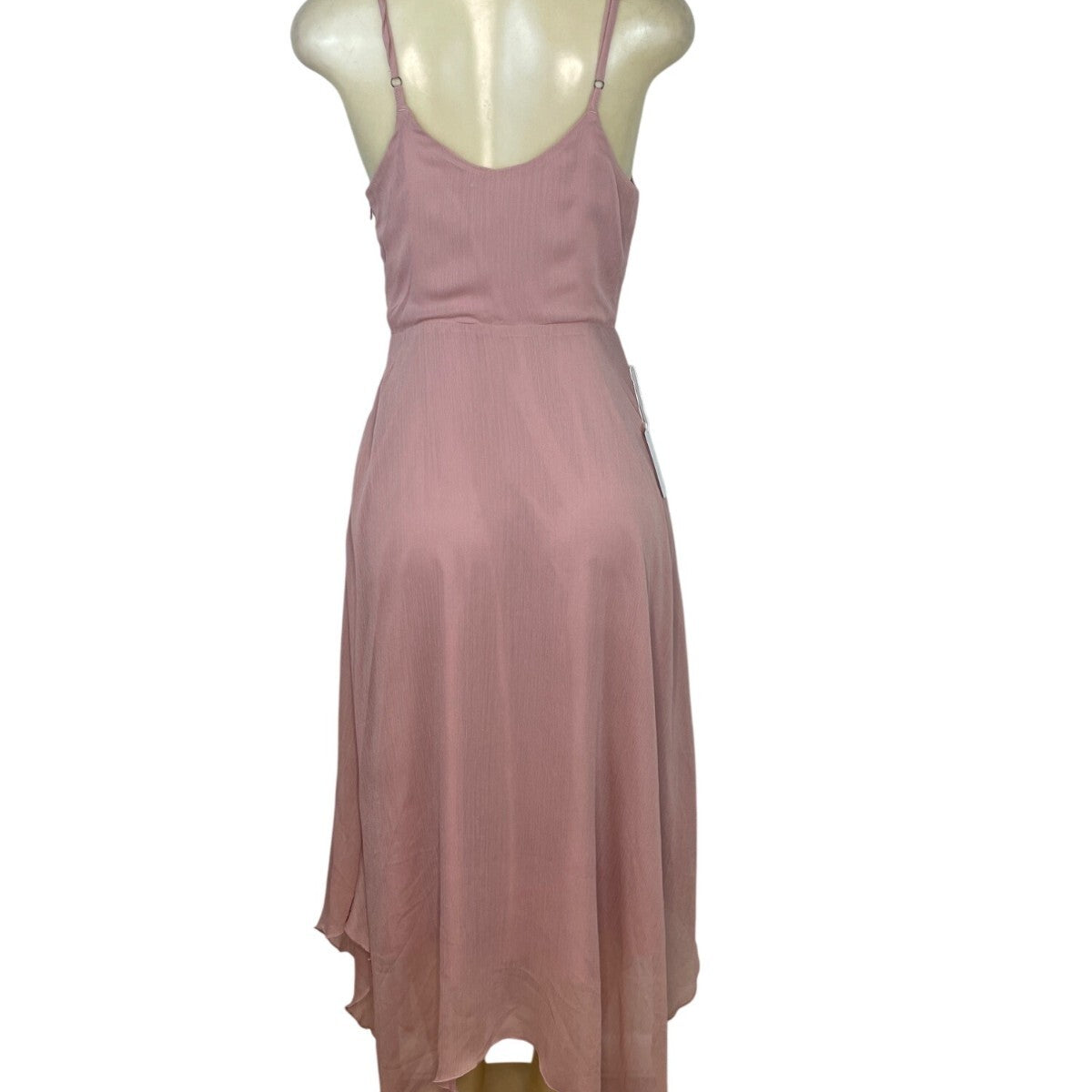 Mia Joy Women’s Dusty Pink Sleeveless Spaghetti Strap Midi Dress Sz S - New