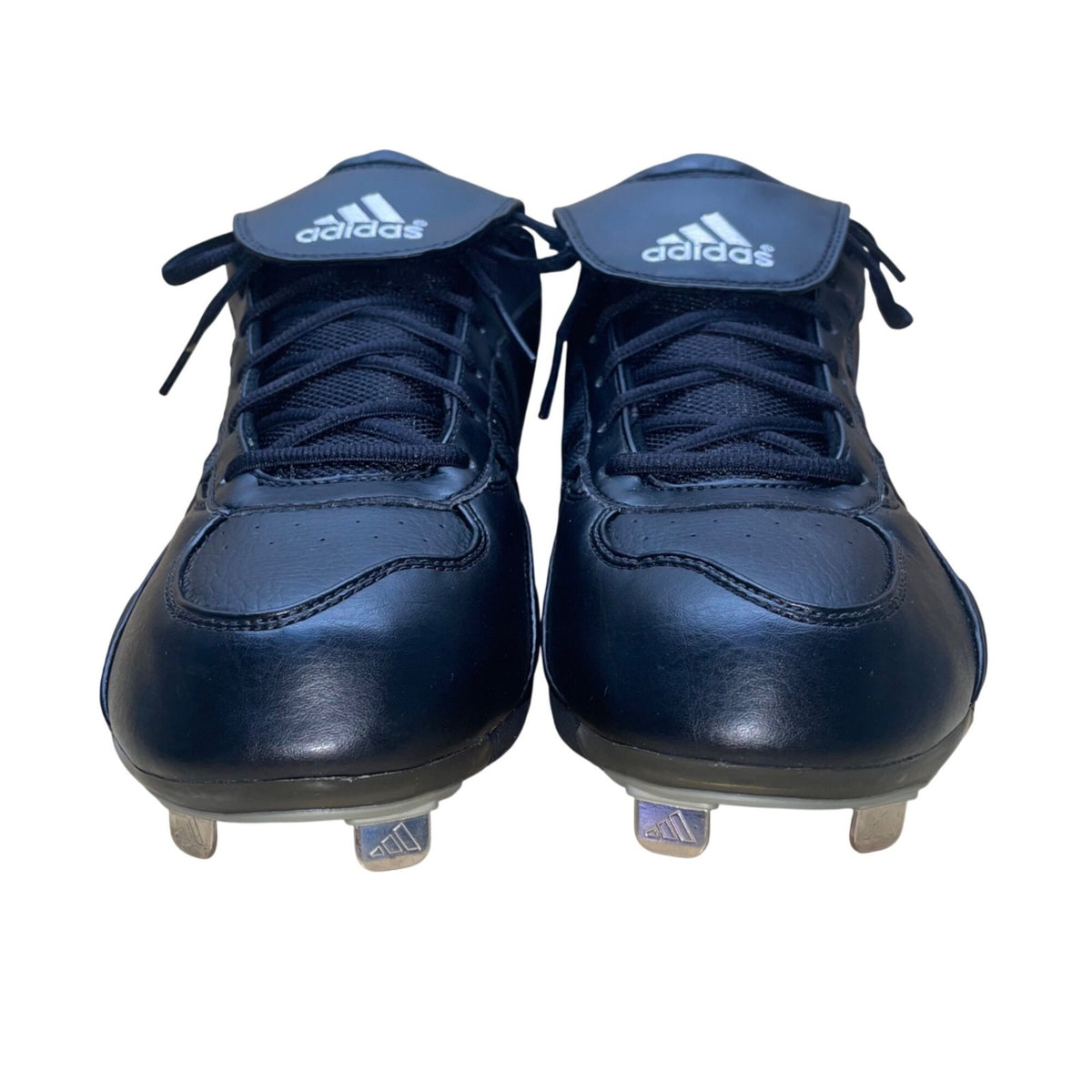 Adidas Men’s Black & White Low-Top Excelsior 5 American Baseball Cleats Size 12